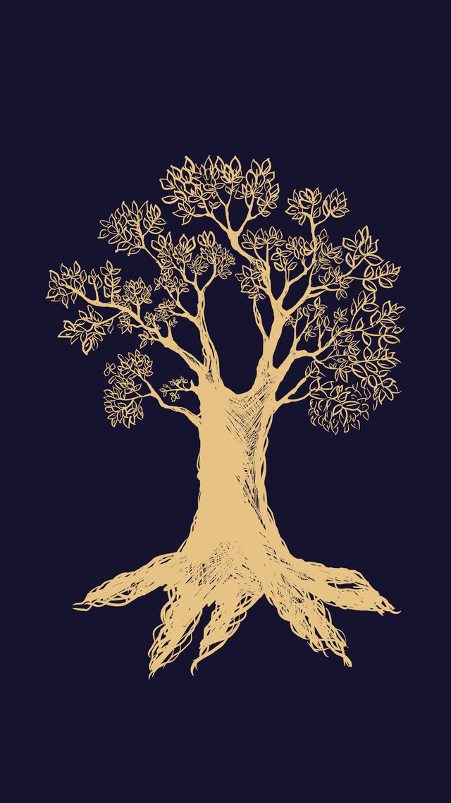 Tree &mdash; hand-drawn dream symbol